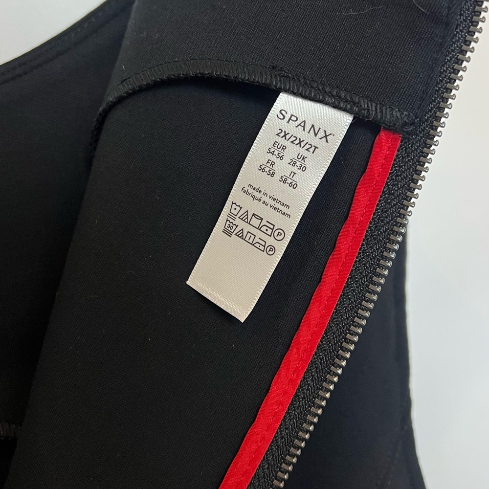 NWT Spanx Perfect Fit and Flare Dress Black 2X - Picture 5 of 15